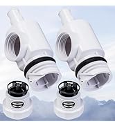 KOIUETUA Ultra Durable D29 UWF Wall Fitting Quick Disconnect and 9-100-9002 Pressure Relief Valve...