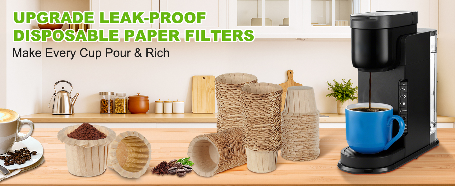 disposable paper filters