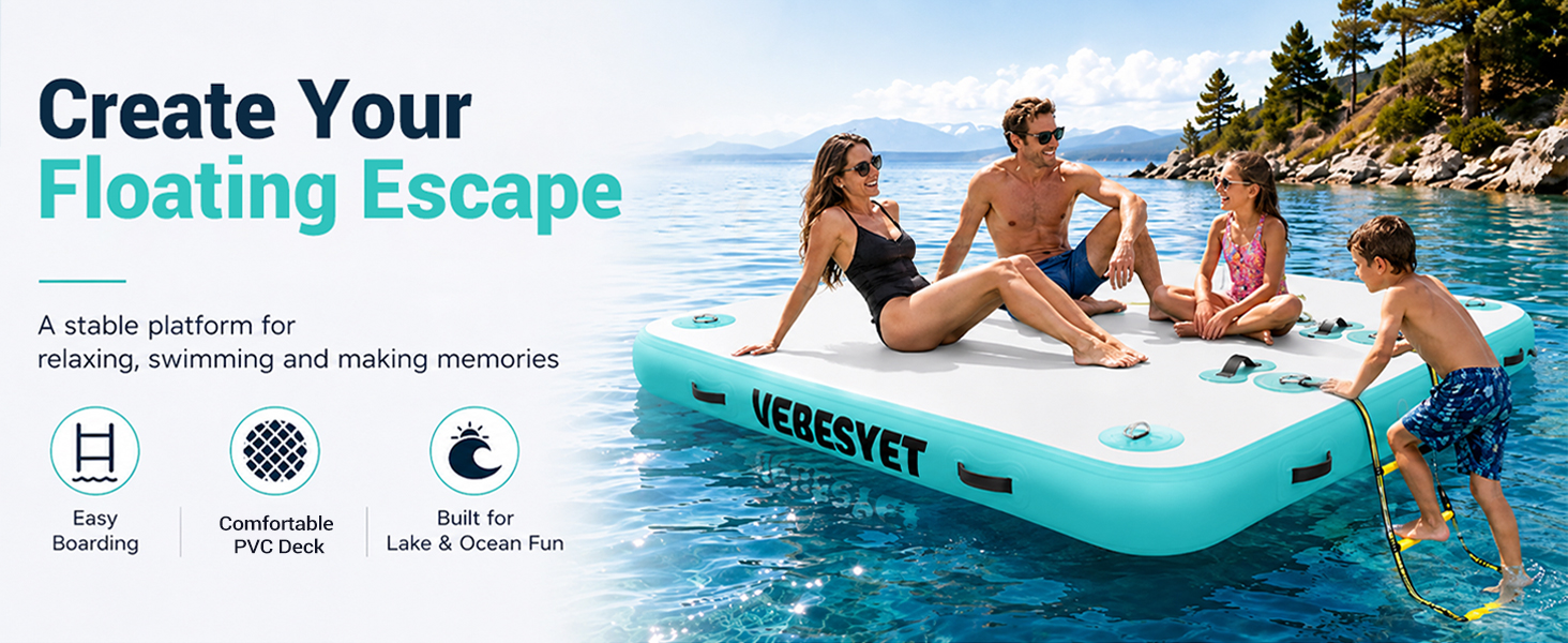 inflatable dock