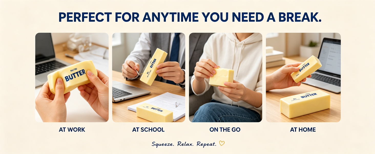 butter squishy stick toy