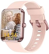 Pautios Smart Watch 42mm, Fitness &amp; Health Tracker for Women Men, Blood Oxygen Heart Rate Monitor...