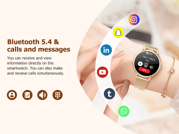 Make &amp; Answer Calls Directly on Your Wrist
