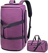 Garment Bags for Travel, Convertible Garment Duffle Bag for Men Women, Carry On Garment Bag Backp...