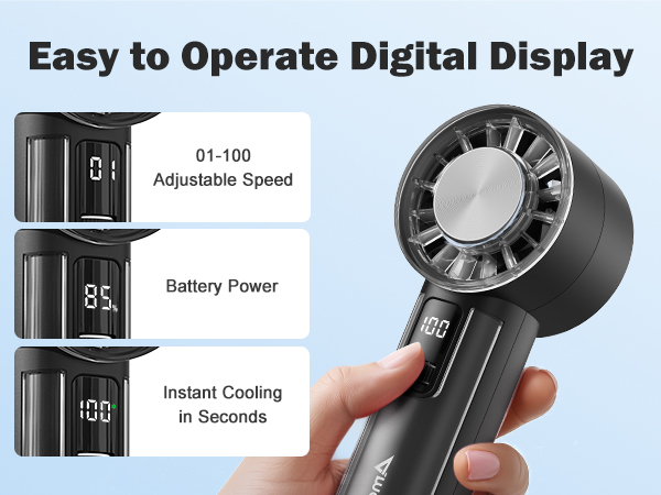 turbo handheld fan