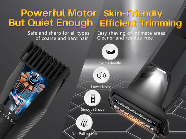 manscape trimmer for men balls