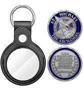 Anwlki St Michael Challenge Coin Saint Michael Archangel Medal Bless Safety Religious Gift with L...