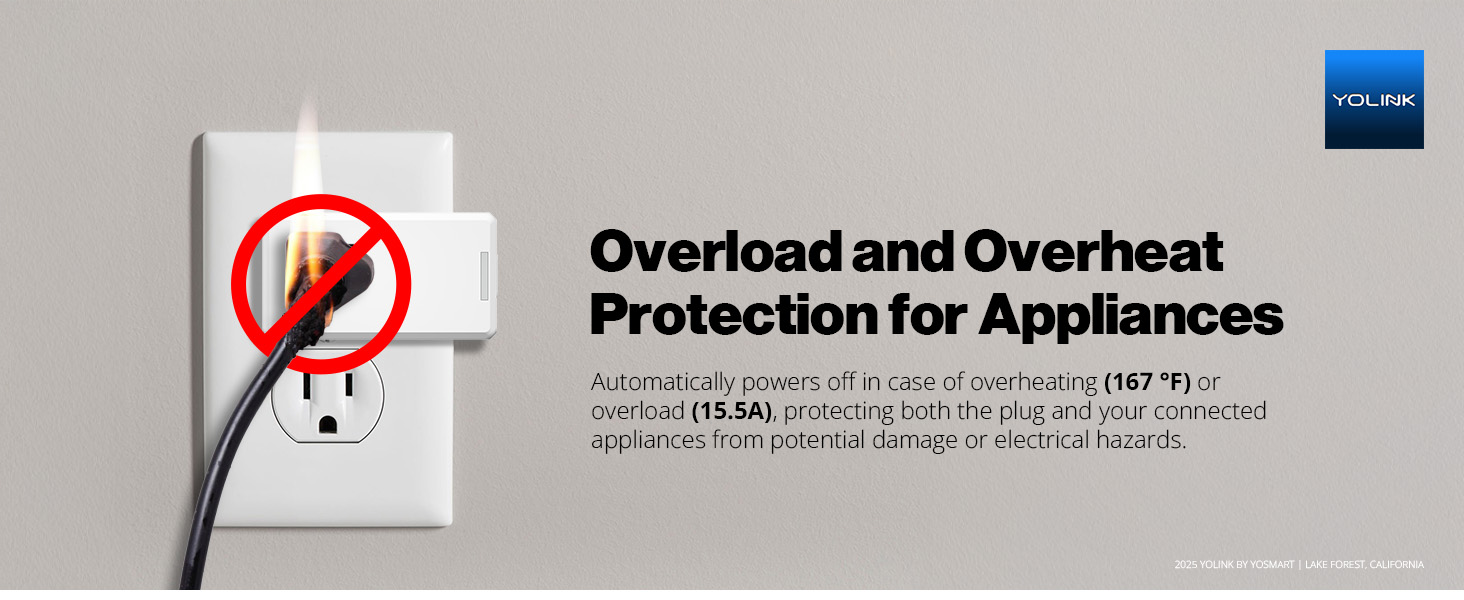 Overload and Overheat Protection for Appliances