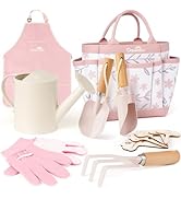 Dreamon Gardening Set Toys for Kids, Quality Garden Tool Kit Includes Tote Bag, Apron, Gloves, Sh...