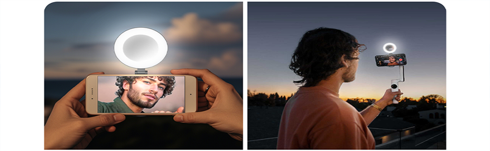 magnetic selfie light for iphone