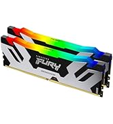 Kingston FURY Renegade RGB 32GB (2x16GB) 7200MT/s DDR5 CL38 DIMM Desktop Memory (Kit of 2) | Inte...