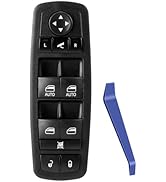 Master Power Window Switch Driver Side Compatible with 2012-2015 Dodge Grand Caravan Chrysler Tow...