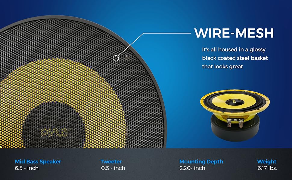 Car speaker, Pyle Car Speaker, Car Speaker system, Pyle Car Speaker system, 2 Way Custom system
