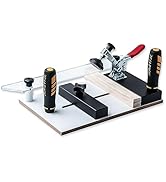 POWERTEC Rail Coping Sled for Router Tables, Professional Precise Cutting Rail for Cabinet Door J...