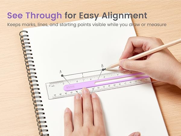 clear ruler