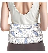 Microwave Heating Pad for Back with Moist Heat, Extra Large Microwavable Heating Wrap for Lumbar,...