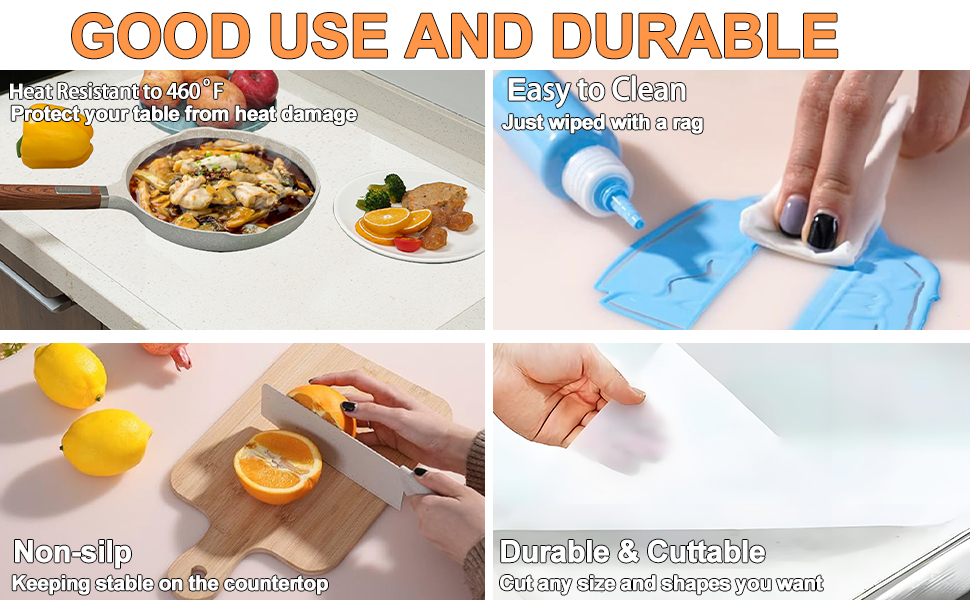 2 Pack Extra Large Silicone Mat