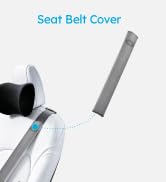 Wigoo 2025 Upgraded Extended Version Suede Car Seat Belt Cover, [Reduces Neck Friction &amp; Enhances...