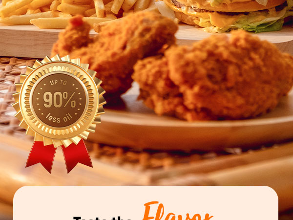 Compact Air Fryer for Healthier Food in Minutes