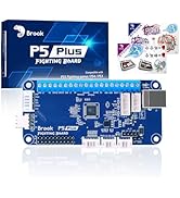 Brook P5 Plus Fighting Board with a Sticker - Pre-Installed Header Version, Lightning-Quick Respo...