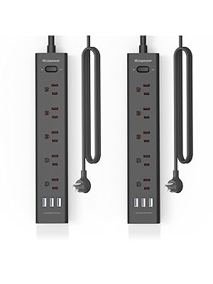 2 pack power strip