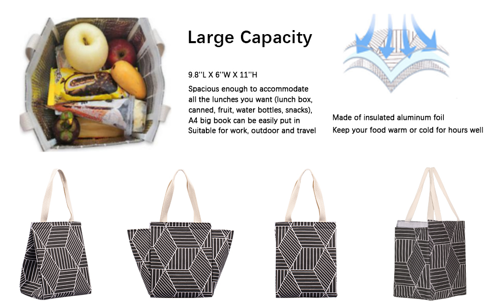 large lunch bag
