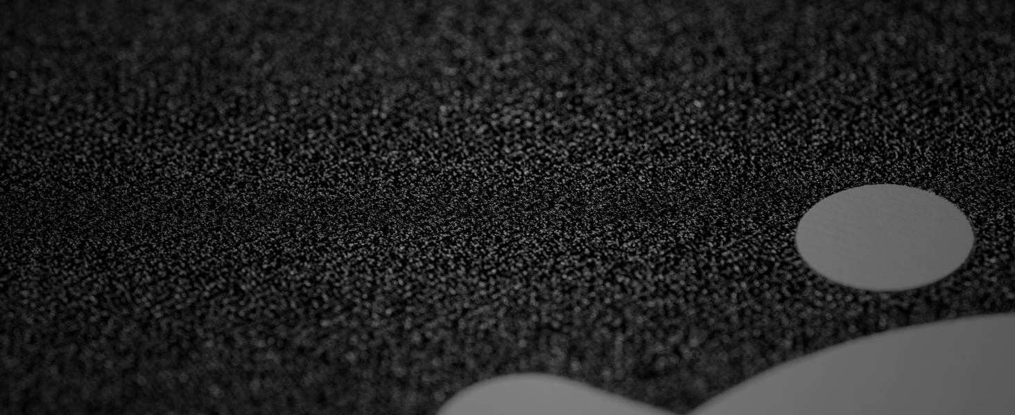 Textured surface for accuracy