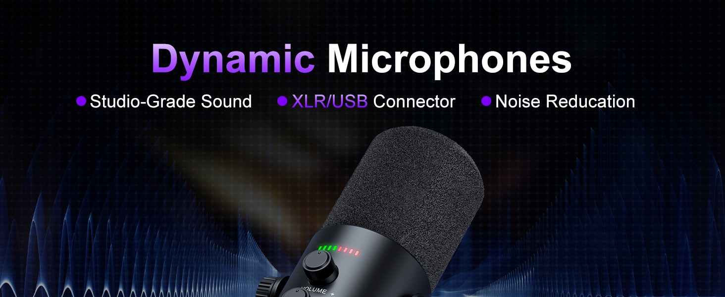 Dynamic Gaming Microphone