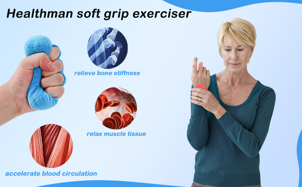 Healthman soft grip exerciser