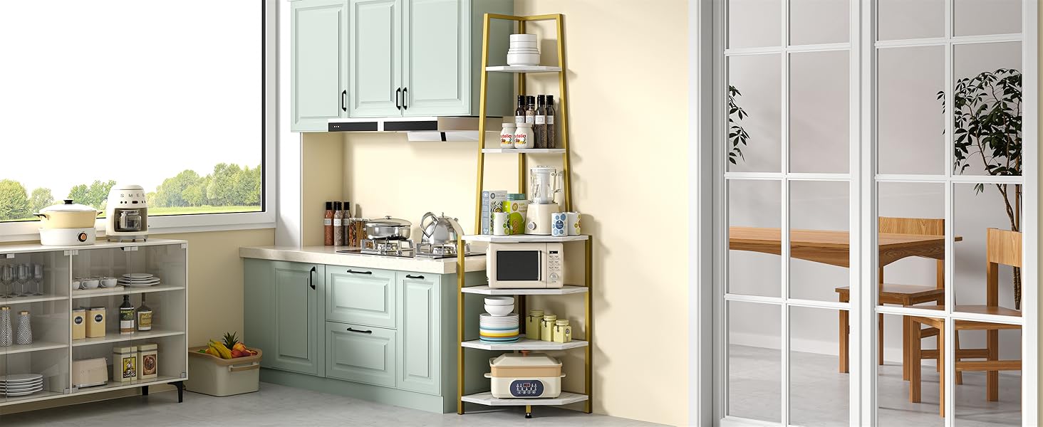 Kitchen Corner Shelf