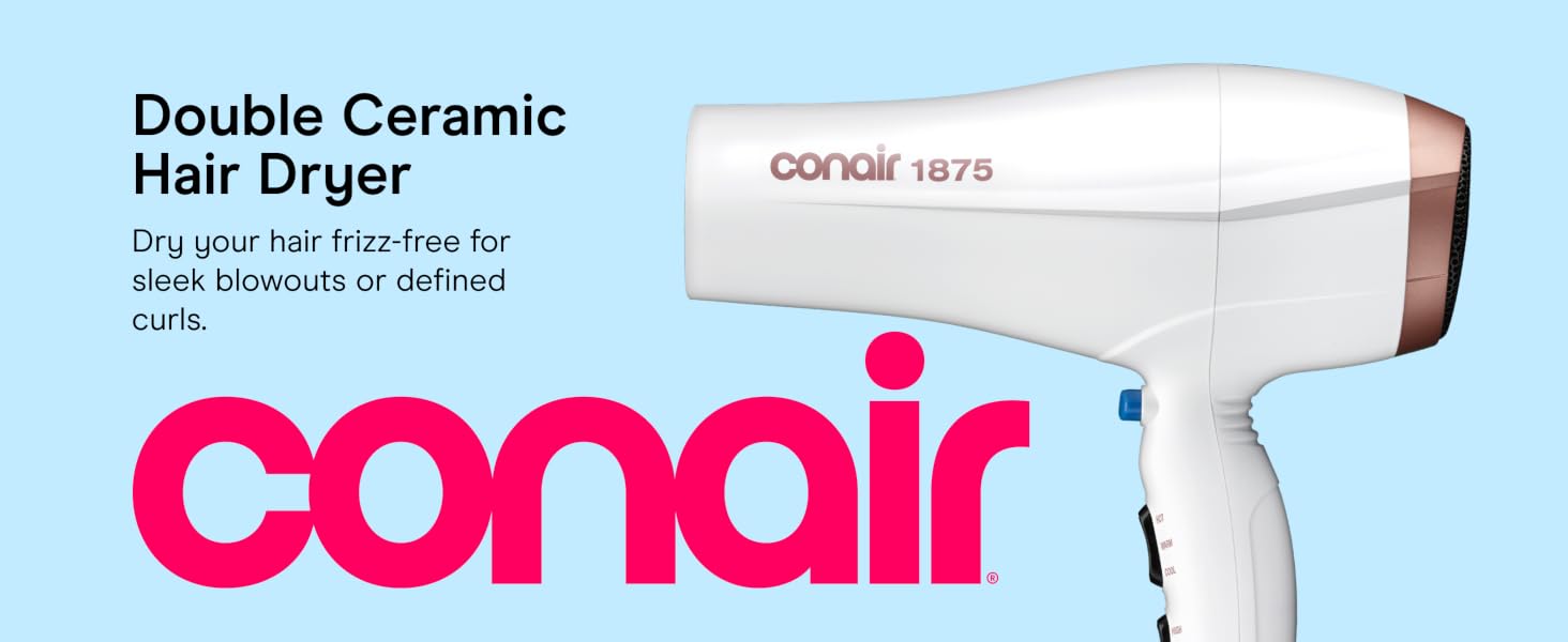 Double Ceramic Hair Dryer
