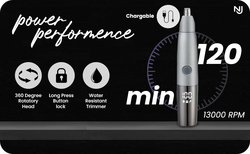 3 in 1 Nose Face EyeBrows Trimmer forbmen and women 
