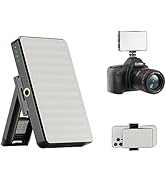 JatureClets 120 led High Power Rechargeable Clip Phone Light Selfie Light for iPhone/Tablet, Buil...