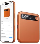 BOYA Notra AI Voice Recorder, Smart Transcription &amp; Summary, App Control, 64GB Storage, Secure Cl...