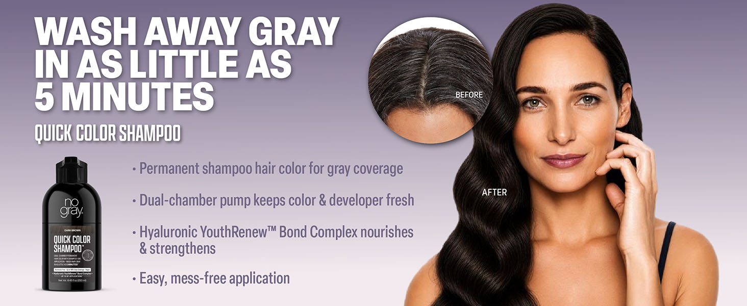 Quick Color Shampoo Brown Banner 01