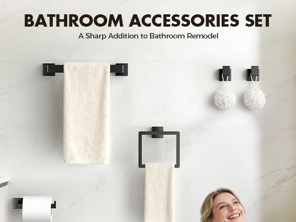 bathroom towel holder