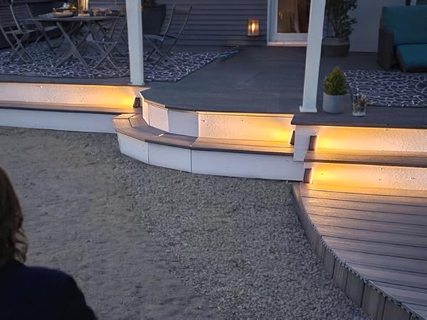 outdoor Solar Step Lights