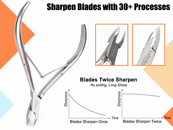 2 times sharpening blades