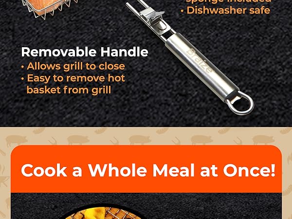 Cook a meal at once Cook a meal at once Braize Grill Basket