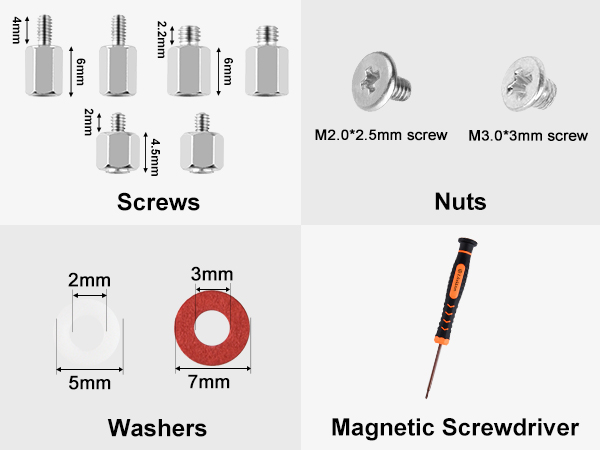 M.2 SSD Screws Kit