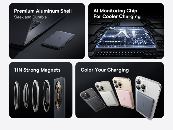 Baseus 0.3" Ultra Slim MagSafe Portable Charger