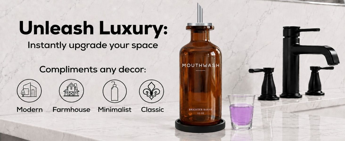 Unleash Luxury - Modern Mouthwash - Desktop