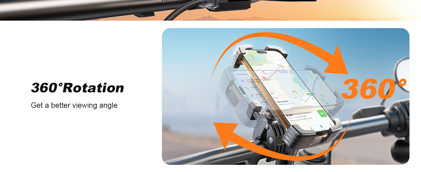 motorcycle phone holder