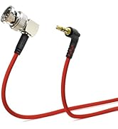 Alvin's Cables Tentacle Sync 3.5mm TRS to BNC Timecode Cable Ultra Soft Cable, Compatible with Ca...