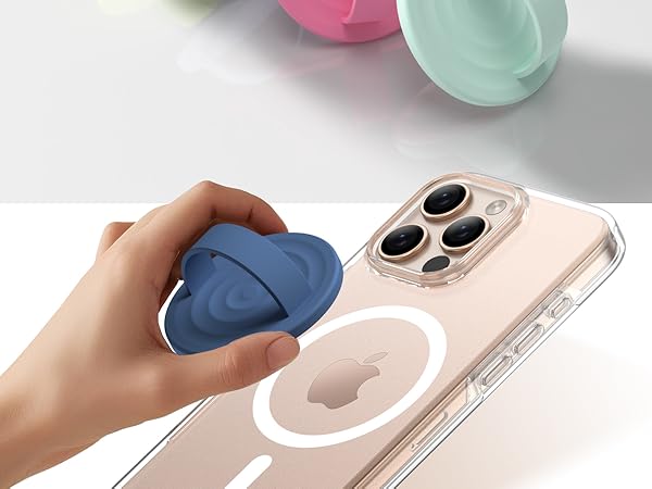 magnetic phone grip, adjustable phone grips, back of phone magnet, back phone holder grip