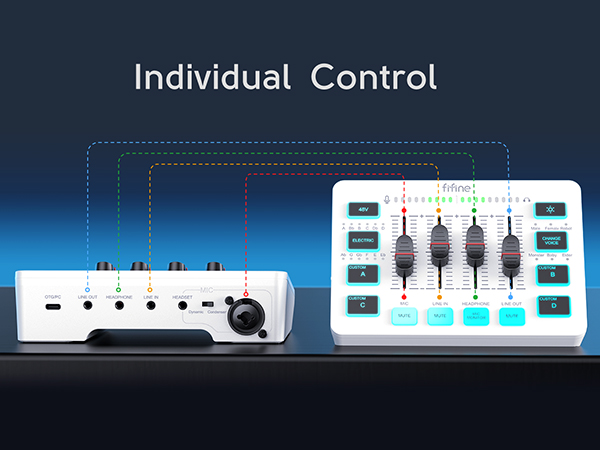 gaming audio mixer