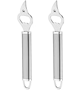 Manual 2 In 1 Beer Bottle And Pop-top Can Opener 2 PCS Set, HIFIND, Multifunctional Stainless Ste...