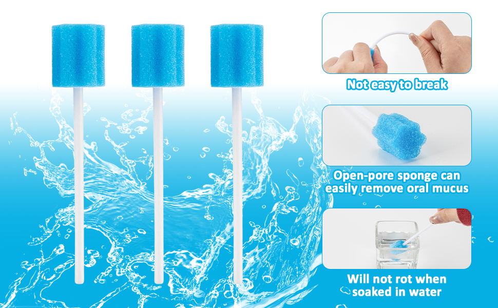 oral swabs disposable mouth swabs sponge