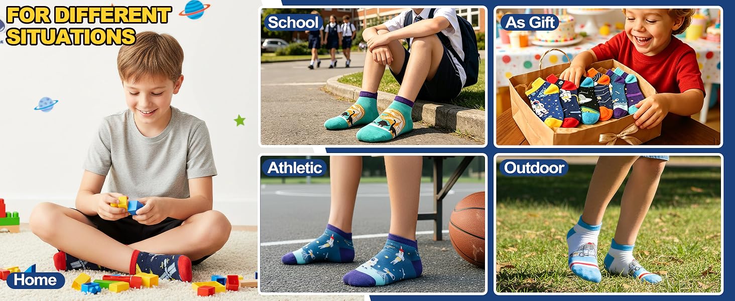 Kids Boys Ankle Socks