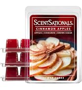 Scentsationals Wax Melts Strong Scent - Cinnamon Apples - Long Lasting Scented Melts for Warmers,...