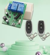 a circuit board with a circuit board and a pair of keys
